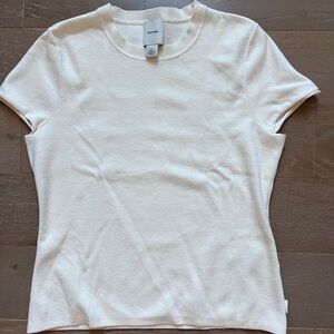 Calvin Klein Women's White Short Sleeve Tee
